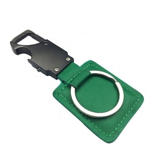 Oneway Wholesale Personalized Fashion Sublimation Blank Custom Logo <b>Key</b> <b>Chain</b> Car <b>Leather</b> Keychain - Product Image 3