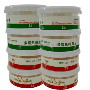 Dentier Dents en résine acrylique avec plusieurs nuances A1 A2 A3 A-D ombre <span class=keywords><strong>pontiques</strong></span> fausses dents dents en résine - Product Image 2