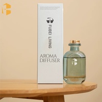 Nouveau Style boîtes d'emballage désodorisants huile de parfum longue durée bâtons de rotin naturel fleur diffuseur de roseau