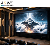 Mur vidéo LED intérieur F64 Home Cinema Full Color P1.2P1.5P1.8P2.5 avec HDR10+/2500cd de luminosité pour réunions/mariages/cinémas