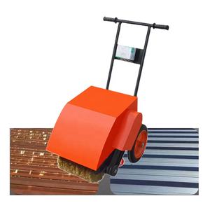 Camion antirouille à poussée manuelle avec brosse métallique en laiton machine à polir pour tôles d'acier et tôle antirouille en fer - Product Image 1