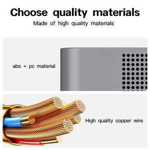 <span class=keywords><strong>Inverter</strong></span> di Potenza DC-AC 200W Tutto in Uno per Auto con Prese USB e AC, Display LED, Protezione da Sovratensioni, Ideale per Campeggio e Cantieri - Product Image 5