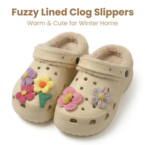 Série de Noël pour enfants Yearning Kid's Cartoon, chaussures thermiques chaudes en EVA, imperméables, respirantes, écologiques, légères, avec doublure en peluche tendance - Product Image 1