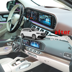 Kit de Moldeo de 4 Plazas para Actualización del AMG GLS63 (X167) 2024 - Color Caoba/Beige Macchiato - Product Image 1