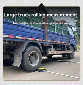 Rampa de Cable de 2 canales, Protector de Cable de goma de PVC, golpes de velocidad de alta resistencia, Protector de Cable de manguera, rampas para Cable/manguera/tubería - Product Image 5