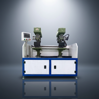 ODM OEM haute précision des trous centraux double double double tête foreuse cnc deux plates-formes perceuse CNC pour le métal