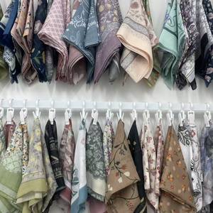 Voile ผ้าคอตตอนเนื้อนุ่มสไตล์ญี่ปุ่นใหม่ล่าสุดผ้าพันคอผืนใหญ่ผ้าทออาหรับออกแบบได้ตามต้องการ - Product Image 5