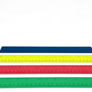 Reglas de Plástico del Fabricante con Buen Precio para el Mercado Africano, 30 cm, Artículos Escolares de Colores para Dibujo de Estudiantes, Papelería - Product Image 5