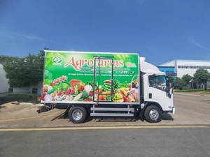 Hot-Selling in Africa LHD and RHD 1SUZU Fridge Van Truck for Fresh Food <b>Transportation</b> and Catering Food Supply - Product Image 2