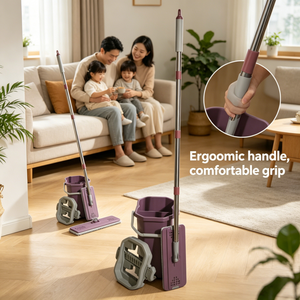 Serpillère de déshydratation haute qualité légère, pour usage humide/sec, avec design mains libres, pour l'aide ménagère des femmes - Product Image 5
