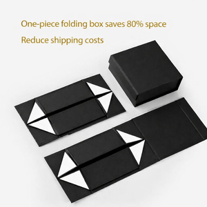 Cajas Rígidas Plegables Hechas a Mano con Cierre Magnético y Asa, Personalizables con Logotipo, Reciclables para Ropa - Product Image 5