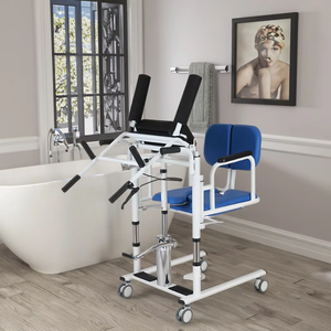 Chaise élévatrice <span class=keywords><strong>de</strong></span> transfert hydraulique d'équipement <span class=keywords><strong>de</strong></span> sécurité <span class=keywords><strong>de</strong></span> <span class=keywords><strong>bain</strong></span> à domicile multifonctionnel Offre Spéciale <span class=keywords><strong>pour</strong></span> chaise <span class=keywords><strong>de</strong></span> Machine mobile paralysée - Product Image 3