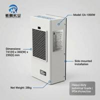 Hengrong EA-1000W Industrielle Schrankklimaanlage R134a Effiziente Wärmeableitung Hitachi-Kompressor für CNC-Werkzeugmaschinen