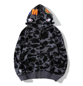 <span class=keywords><strong>Sudadera</strong></span> con capucha Bapaes 2026 con cremallera completa 1.1 de alta calidad, <span class=keywords><strong>sudadera</strong></span> con capucha Bath <span class=keywords><strong>Ape</strong></span> Y2k Shark con cremallera para hombre, <span class=keywords><strong>sudadera</strong></span> 100% algodón para mujer, ropa urbana unisex - Product Image 6