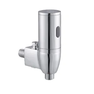 Wandmontage Blootgesteld Type Sensor Flush Hand Gratis Automatische Urinoir Flusher Klep Met Batterij Doos