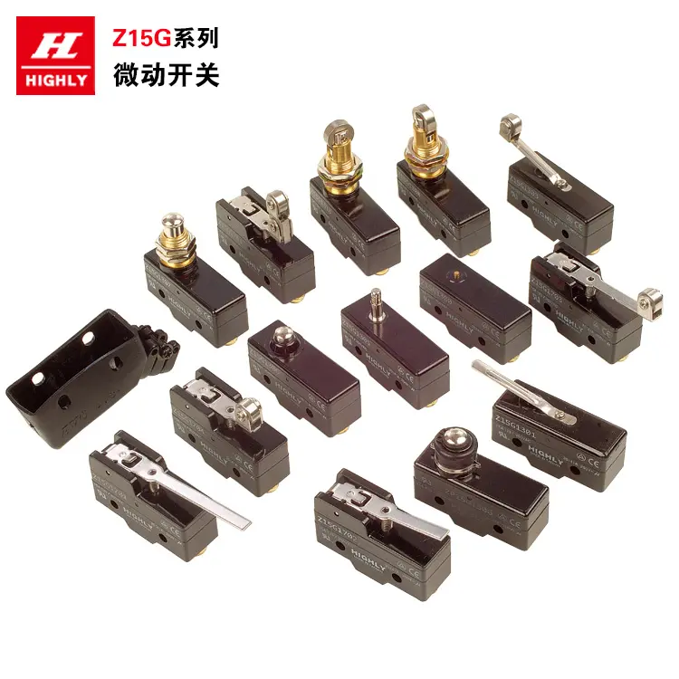 Taiwanese Marke hochpräziser Mikroschalter Z15G1701 Hinge-Lever 20A 250V CE TUV