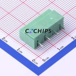 DB126V-5.0-4P-GN-P Screw Terminal Block Through hole Component (THT),P=5mm Connector 1x4P 5mm Green Through Hole - Product Image 2