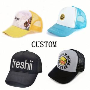 Casquettes promotionnelles personnalisées brodées ou imprimées par sublimation – Casquettes de baseball en mousse et maille, casquettes de camionneur avec logo imprimé – Offre spéciale - Product Image 4