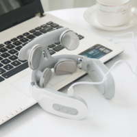 Masseur de cou électrique portable à impulsions, appareil de massage multifonctionnel pour les épaules, pour la relaxation quotidienne du cou à la maison et au bureau