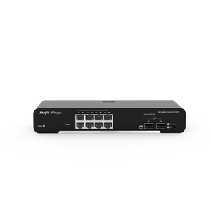 Commutateur Ethernet géré L2 L3 8 ports SFP Reyee RG-NBS3100-8GT2SFP, montage en rack, pour les réseaux d'entreprise, de vidéosurveillance et de campus - Product Image 3