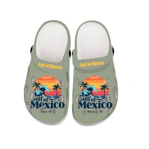 Superbes chaussures en EVA respirantes pour la maison et la salle de bain, pantoufles pour femmes et hommes, chaussures de jardin, sabots personnalisés, lots de sandales en EVA personnalisées - Product Image 2