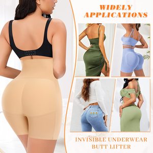 Culotte de maintien des fesses pour femmes Sous-vêtements rembourrés pour femmes Coussinets sans coutures pour rehausser les hanches Culotte de modelage du corps pour femmes - Product Image 3
