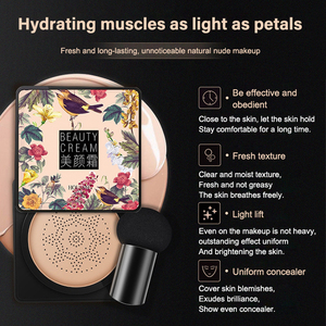Base de Maquillaje Mineral en Cojín de Aire, Impermeable, con Protección Solar, Iluminadora, Hidratante, Etiqueta Privada, Mejores Cremas Cosméticas <span class=keywords><strong>BB</strong></span> y CC - Product Image 2