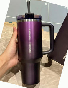 แก้วน้ำสแตนเลสหุ้มฉนวนสุญญากาศขนาด30ออนซ์40ออนซ์พร้อมหูหิ้วแก้ว JugH2.0สำหรับเดินทางขวดน้ำ - Product Image 6