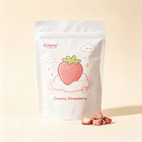 Sachet Doypack Personnalisé Imprimé pour Bonbons de Noël avec Trou de Suspension, Fermeture Zip Refermable, Qualité Alimentaire, pour Emballage de Sucreries et Sucettes