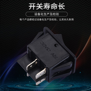 Ltjudi Car Fog <b>Light</b> Switch With Led 4 Pin Asw-17D Double <b>Pole</b> Single Throw Rocker Switch For Retrofit Upgrade - Product Image 4