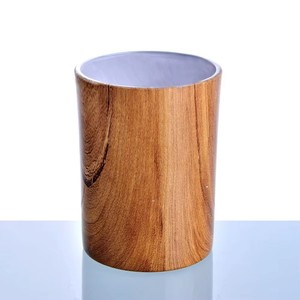 Venta al por Mayor de Portavelas de Cristal y Madera para Decoración del Hogar, Portavelas de Cristal para Bodas, Frascos para Velas - Product Image 2