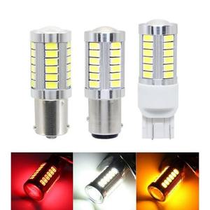 หลอดไฟ LED สัญญาณ Ba15s 1156 รุ่นใหม่ 12V 5730 33SMD สีแดง ขาว เหลือง สำหรับรถยนต์ ไฟถอย ไฟเบรก และอื่นๆ อุปกรณ์เสริมไฟรถยนต์ - Product Image 6