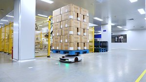 Robotphoenix Camel1000 400-1600Kg Carga útil AGV Robot Almacén con código QR + Sistema de programación y navegación láser - Product Image 2