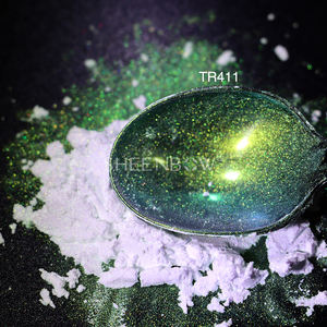 Sheenbow, pigmento de brillo suelto de lujo, iridiscente, supercambio, camaleón, cosmético, nuevo pigmento de sombra de ojos que cambia de Color multicromo - Product Image 6