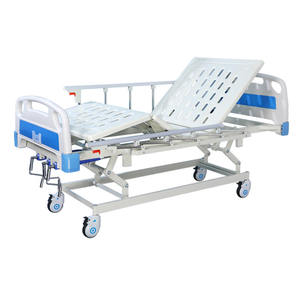 Многофункциональная медицинская кровать с 3 ручными приводами для домашнего ухода, клиническая кровать, больничная кровать для пожилых людей - Product Image 2