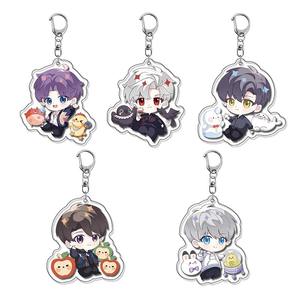 Portachiavi in Acrilico con Ciondolo per Zaino Scolastico, Tema <span class=keywords><strong>Anime</strong></span> e Spazio Profondo, Design Cartoonesco - Product Image 1