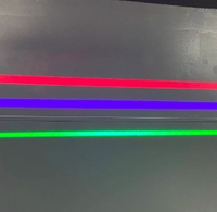 Projecteur laser virtuel automatique pour marquage au sol sur ponts roulants, poutres, passerelles, faisceau de ligne au sol rouge, bleu, vert