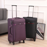 Valise à roulettes personnalisée de 28 pouces en tissu Oxford surdimensionné Valise à roulettes de rangement de voyage en toile de haute qualité avec roulettes