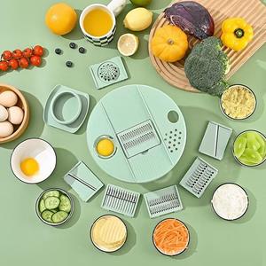 Escurridor de Ensaladas y Lavador de Frutas con Cuchillas de Acero Inoxidable, Apto para Lavavajillas, Tazón para Lavar Frutas, Colador, Limpiador de Ensaladas, Lechuga y Verduras - Product Image 4