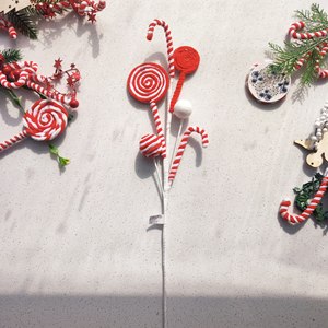 Adornos Navideños Artificiales con Brillantina Premium para Decoración de Árboles de Navidad, Fiestas, Centros de Mesa y Decoración del Hogar - Product Image 3