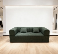 Anpassbares Großhandels-Cord-Modulsofa, Vakuumkomprimiertes Schlafsofa für Kinderzimmer, Wohnzimmer, Party, klappbares Sofa