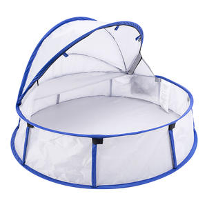 Tienda portátil al aire libre para bebé, malla transpirable, verde, sin humo, mosquitera para bebé, puede doblar la protección UV - Product Image 1