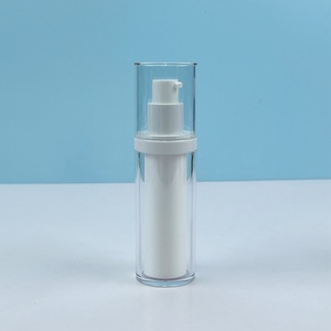 Luxury Portable Printing Reusable 30ml 50ml Green Blue Vacuum AS Cream Airless <b>Pump</b> Container <b>Bottle</b> for Skincare Packaging - Product Image 4