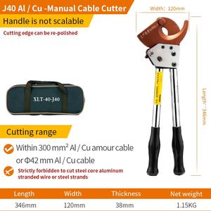 Cortador de Cables de Trinquete XC - J40 - Product Image 2