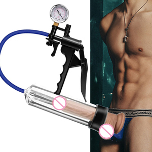 Pompe à vide pour pénis à poignée pistolet <span class=keywords><strong>Sex</strong></span> Toys pour hommes avec matériau ABS à commande manuelle pour érection et agrandissement - Product Image 1