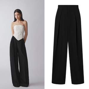 Best Selling Queen <b>Trousers</b> Casual Style High Fashion Ladies Women ODM Services Made in VietNam - Product Image 1