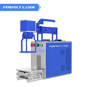 Laser sempurna 20w 30w 50w Mini portabel, mesin ukir penanda Laser serat perhiasan genggam