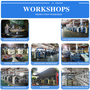 เครื่องถักวงกลมแบบดับเบิ้ลเจอร์ซีย์ความเร็วสูง ประสิทธิภาพเสถียร พร้อมมอเตอร์เกียร์คอมพิวเตอร์ควบคุม - Product Image 6