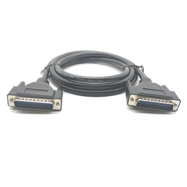 Factory Customized D-sub Db25 Male to Male Video Data Cable