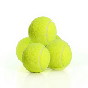 JNA Group Fluorescent Yellow <b>Tennis</b> <b>Balls</b> High Visibility Felt Coated Sports Equipment 135-145cm Bounce Height Custom Packaging - Product Image 1